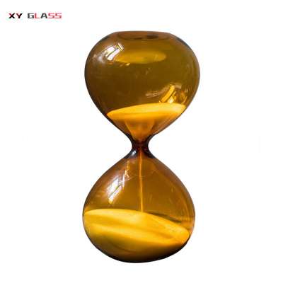 Christmas Gift Home Decor pyrex Clear Glass Sand Clocks Hourglass