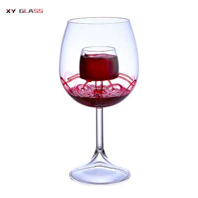 Christmas gift new design wine glass spring cooking glass decanter cup