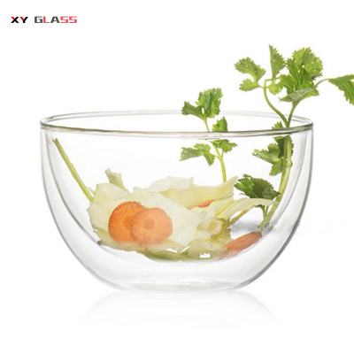 Promotion exquisite gift heat resistant borosilicate glass terrarium bowl